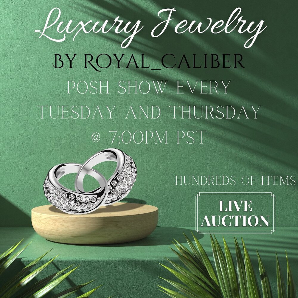 Luxury Jewelry Live Show (Flyer)
